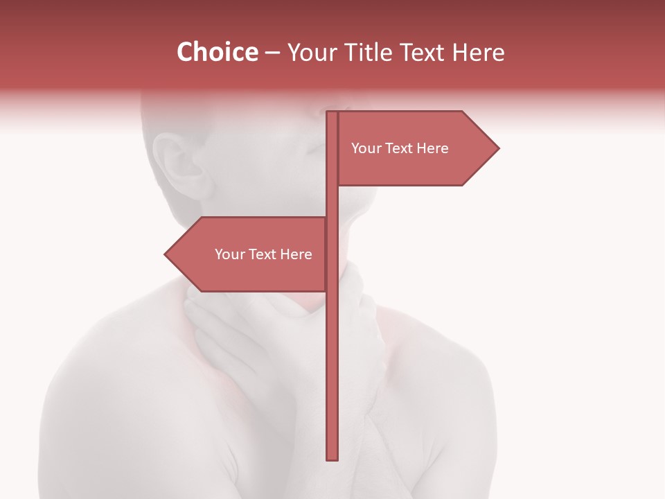 Flu Medicine Male PowerPoint Template