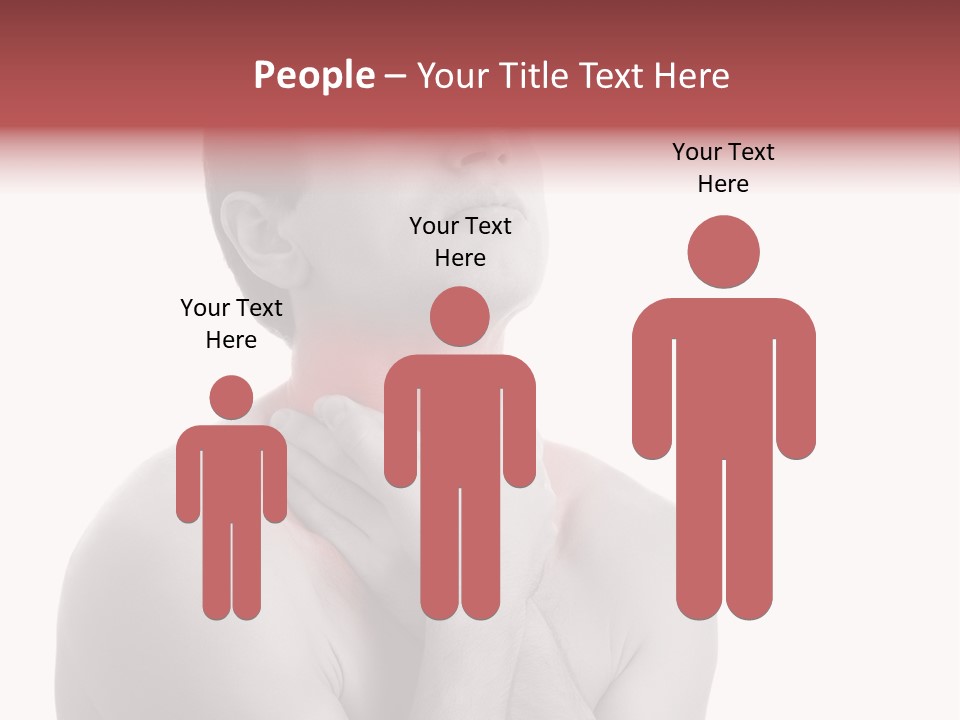 Flu Medicine Male PowerPoint Template