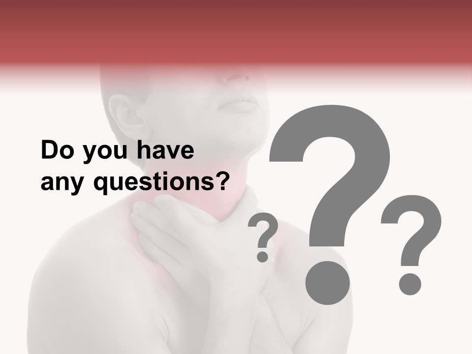 Flu Medicine Male PowerPoint Template