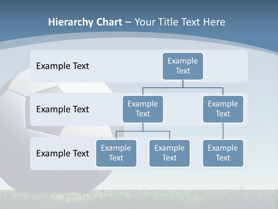 Blue Field Sport PowerPoint Template