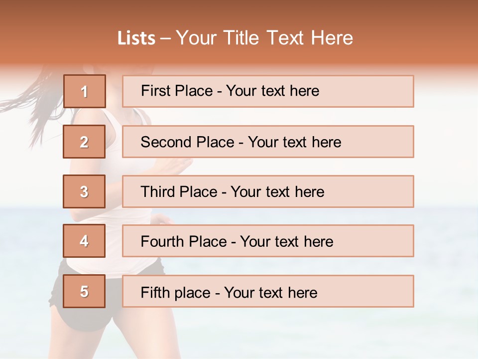 Fitness Space Healthy PowerPoint Template