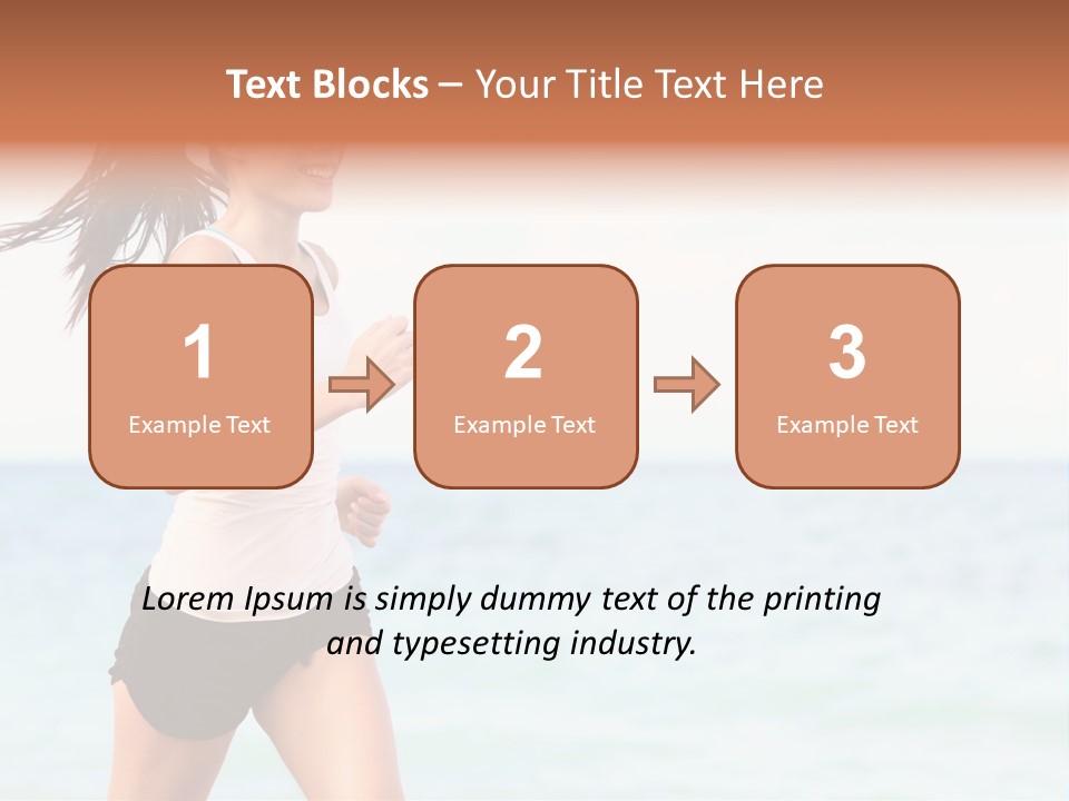 Fitness Space Healthy PowerPoint Template