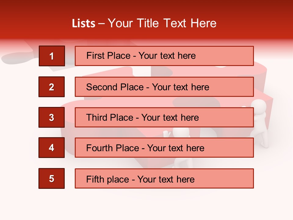 Effort Piece Activity PowerPoint Template