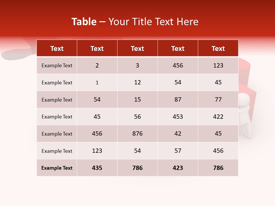 Effort Piece Activity PowerPoint Template