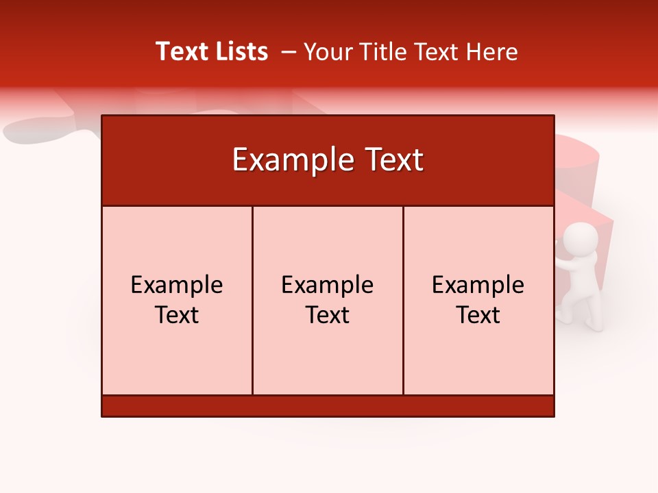Effort Piece Activity PowerPoint Template