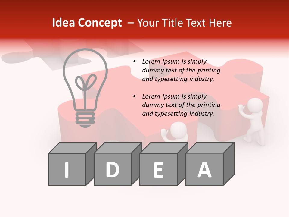 Effort Piece Activity PowerPoint Template