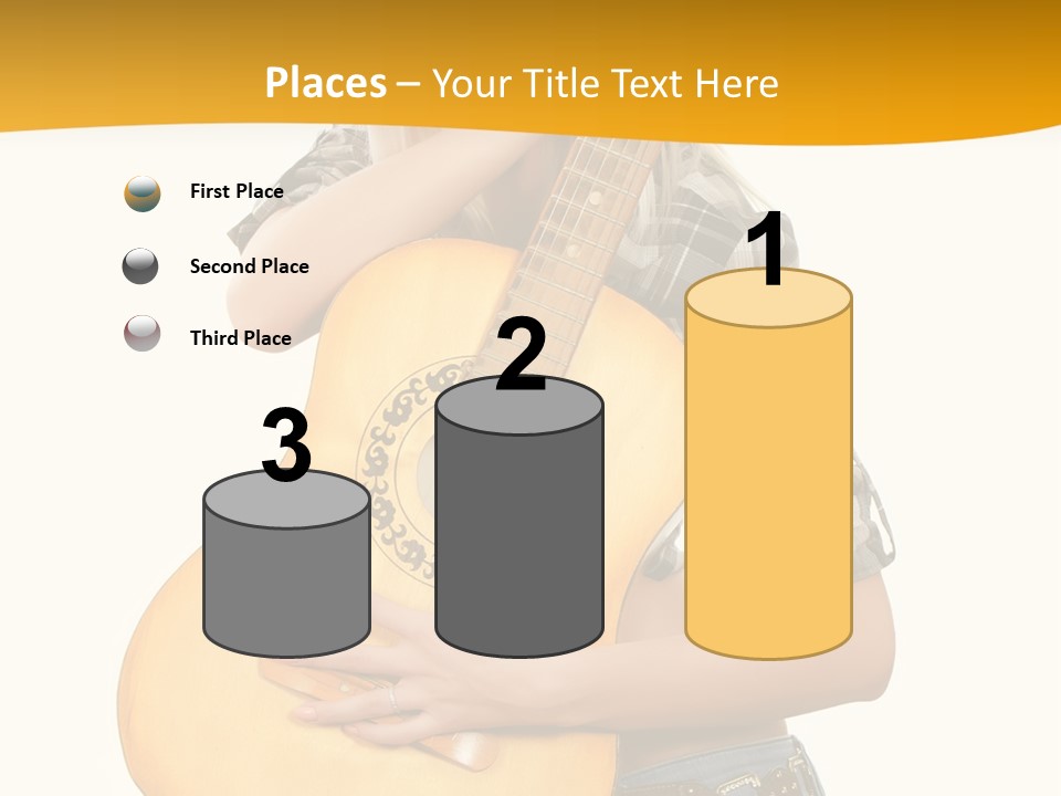 Boots Blond White PowerPoint Template