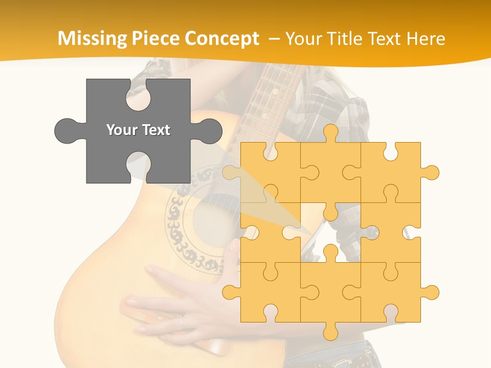 Boots Blond White PowerPoint Template