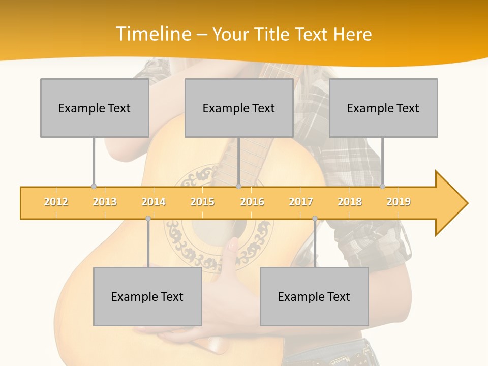 Boots Blond White PowerPoint Template