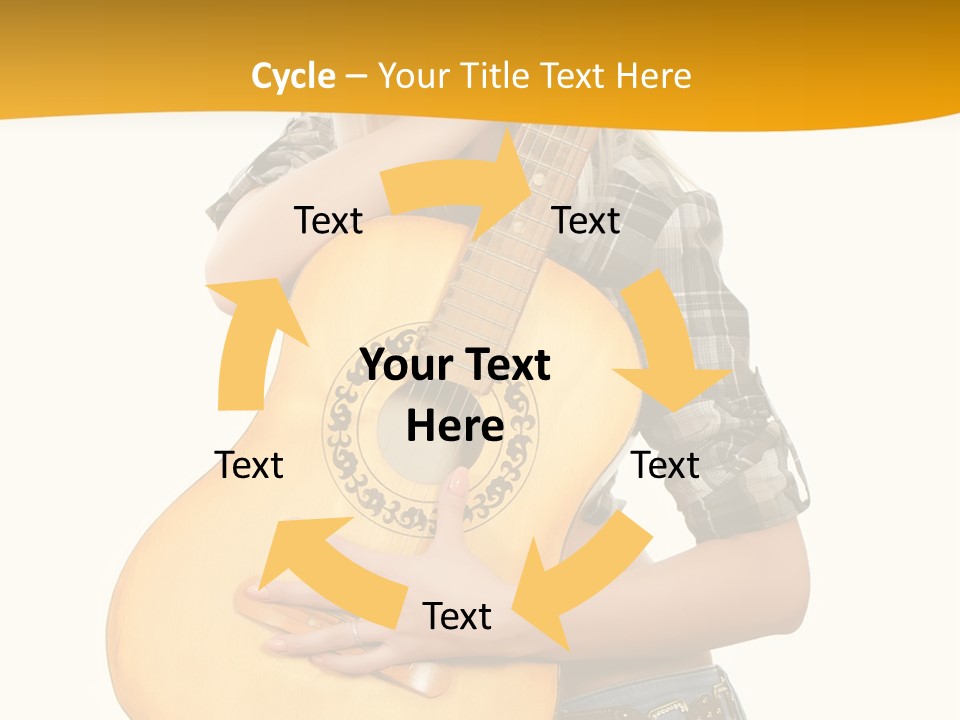 Boots Blond White PowerPoint Template