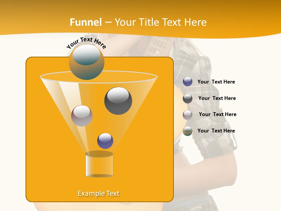 Boots Blond White PowerPoint Template