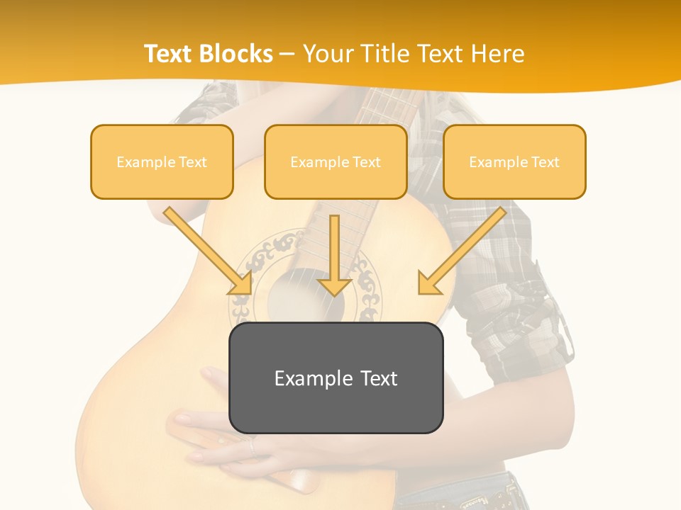 Boots Blond White PowerPoint Template