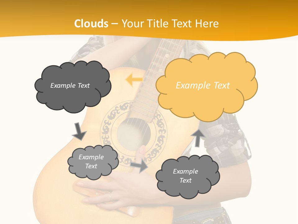 Boots Blond White PowerPoint Template