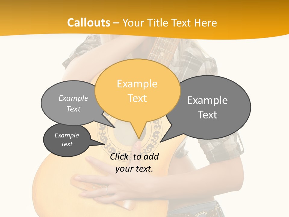 Boots Blond White PowerPoint Template