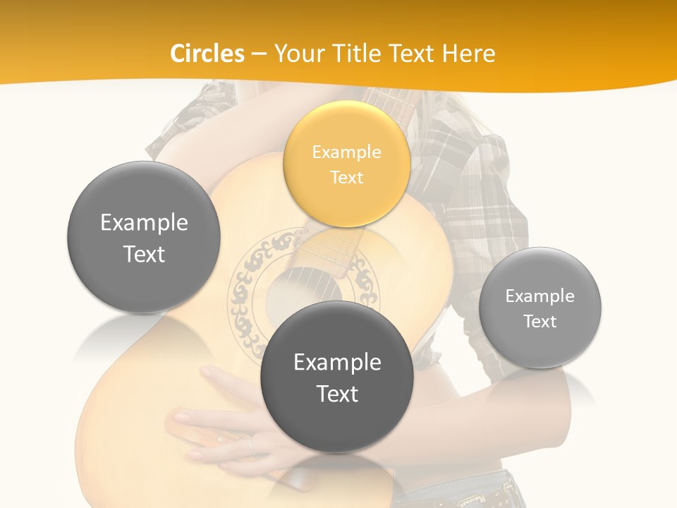 Boots Blond White PowerPoint Template