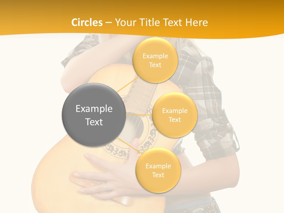 Boots Blond White PowerPoint Template