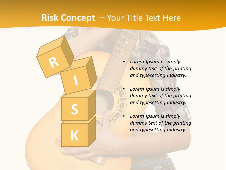 Boots Blond White PowerPoint Template