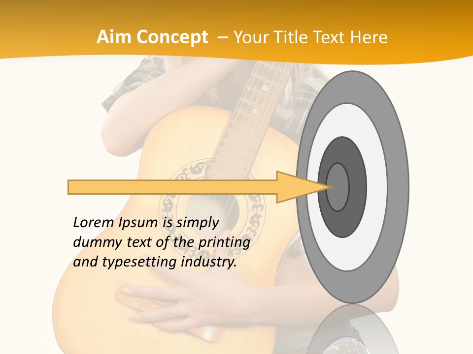 Boots Blond White PowerPoint Template