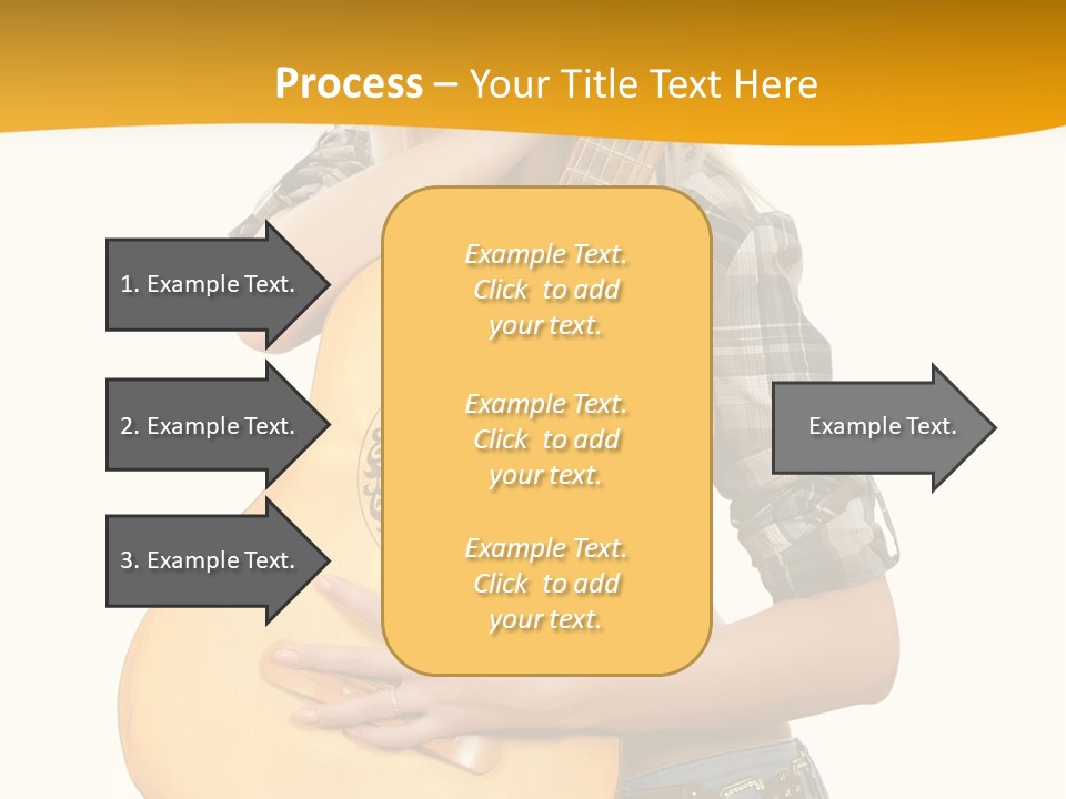 Boots Blond White PowerPoint Template