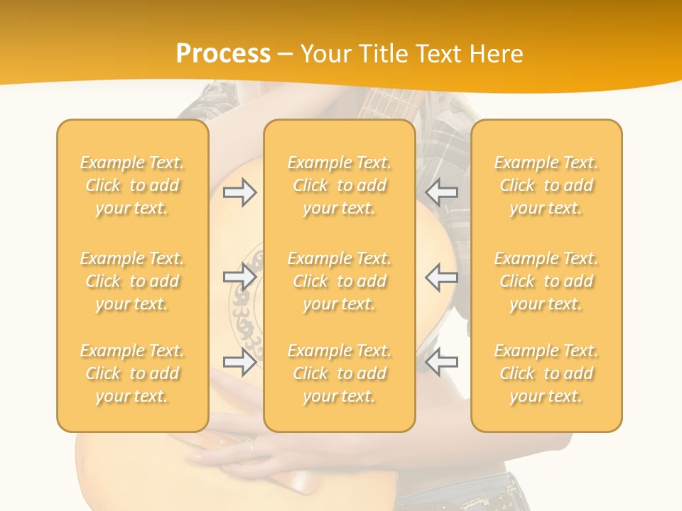 Boots Blond White PowerPoint Template