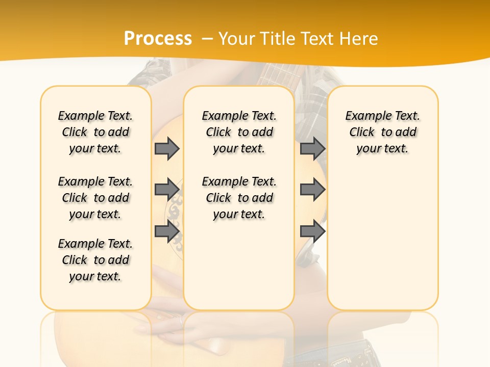 Boots Blond White PowerPoint Template