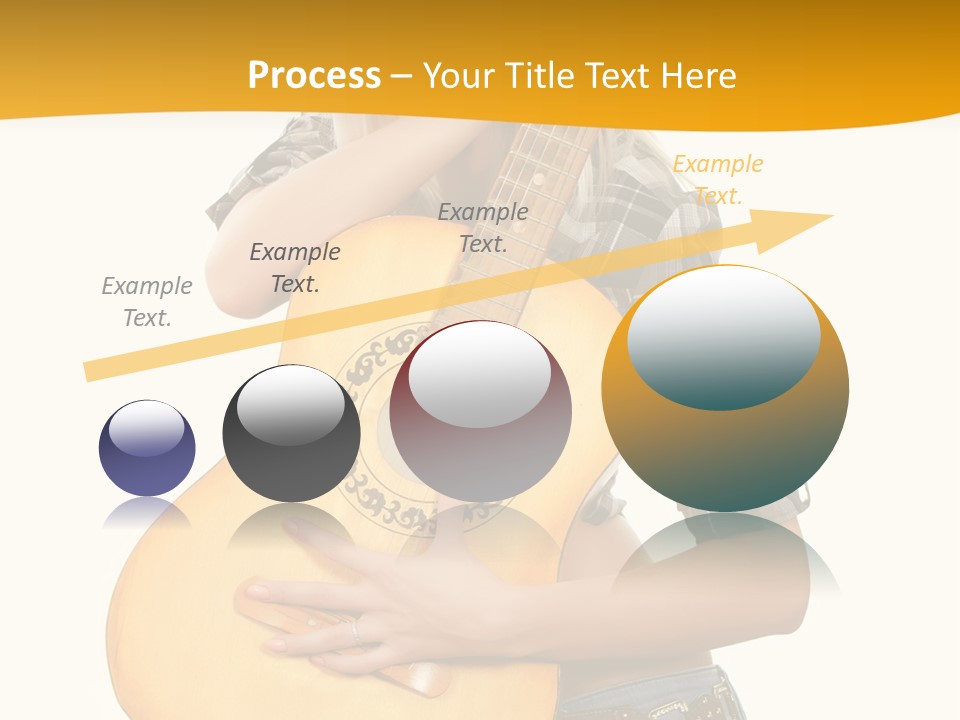 Boots Blond White PowerPoint Template