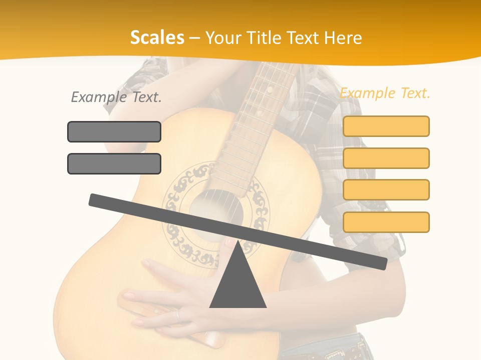 Boots Blond White PowerPoint Template