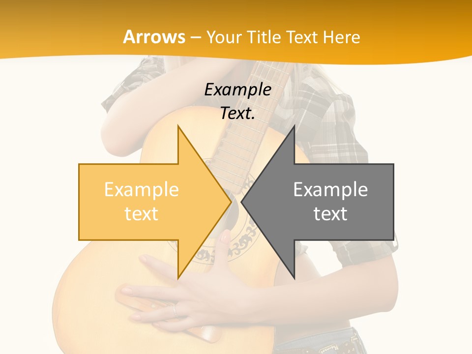 Boots Blond White PowerPoint Template