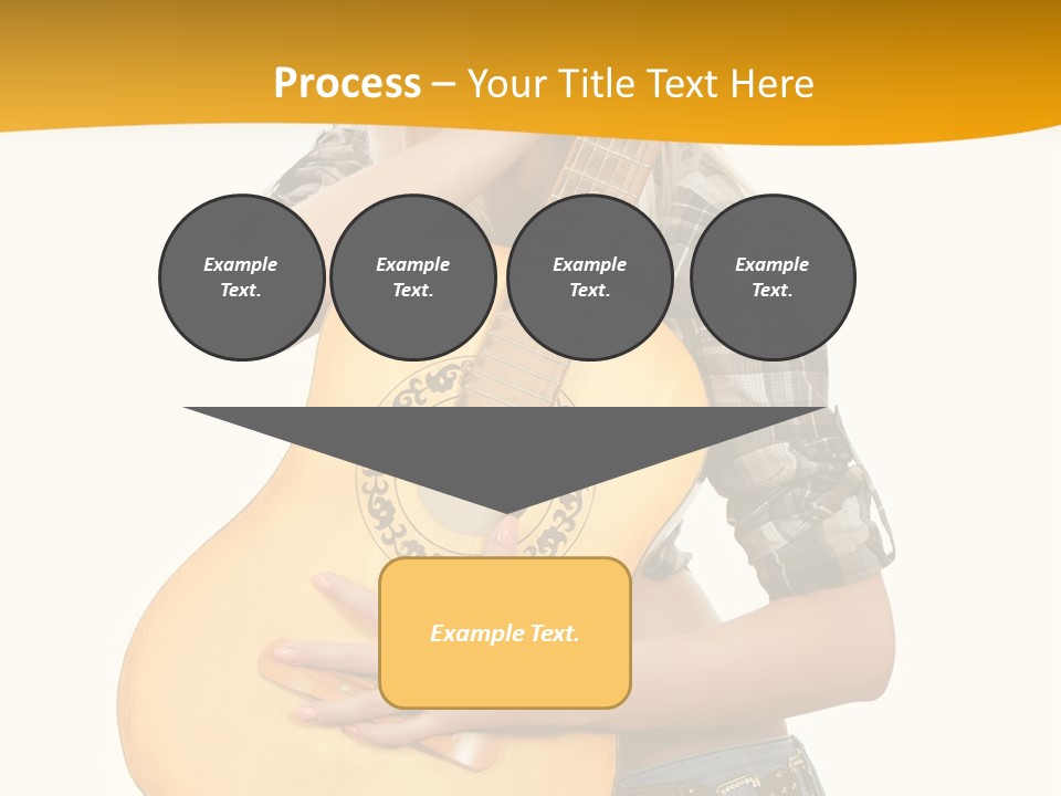 Boots Blond White PowerPoint Template