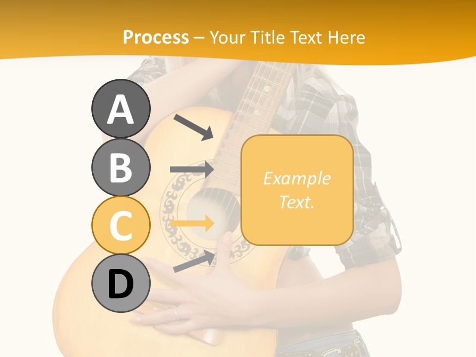 Boots Blond White PowerPoint Template