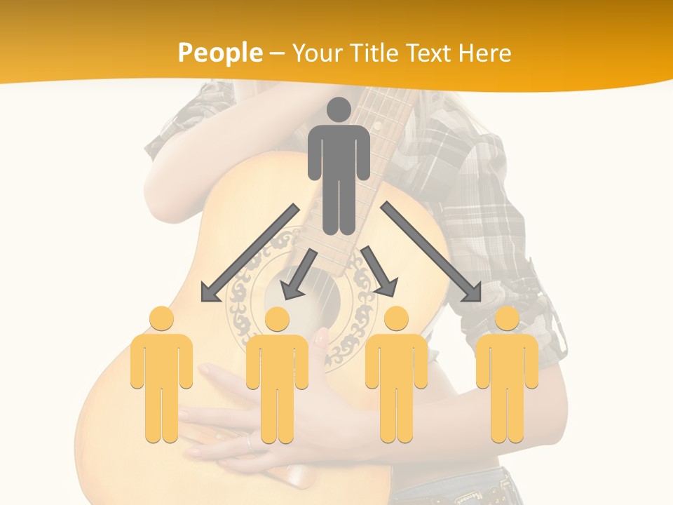 Boots Blond White PowerPoint Template