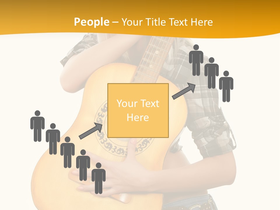 Boots Blond White PowerPoint Template