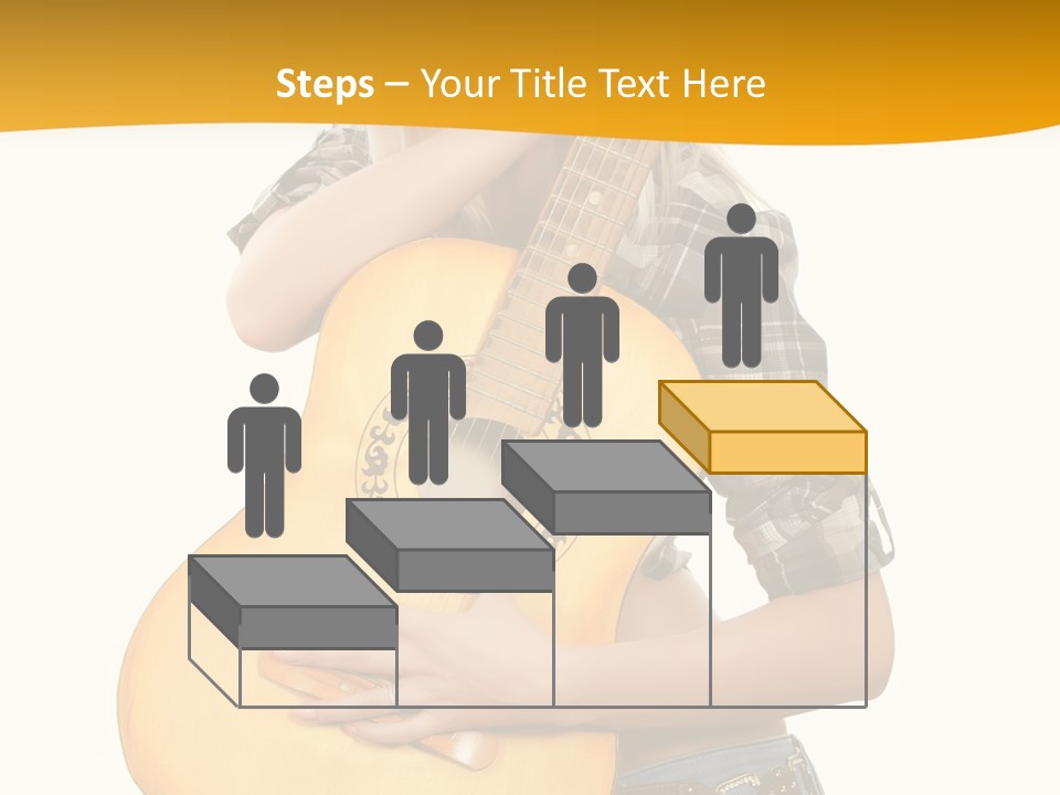 Boots Blond White PowerPoint Template