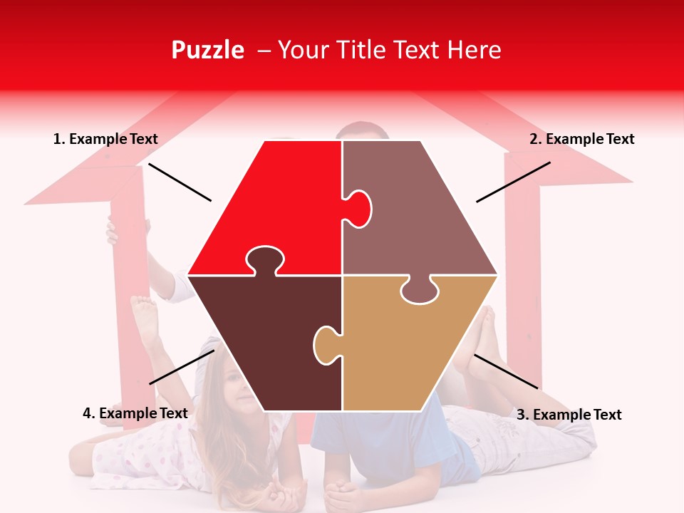 Care House Laying PowerPoint Template