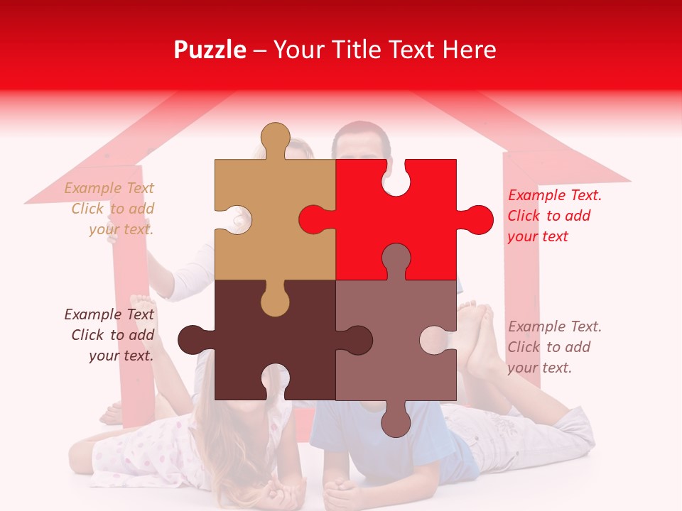 Care House Laying PowerPoint Template