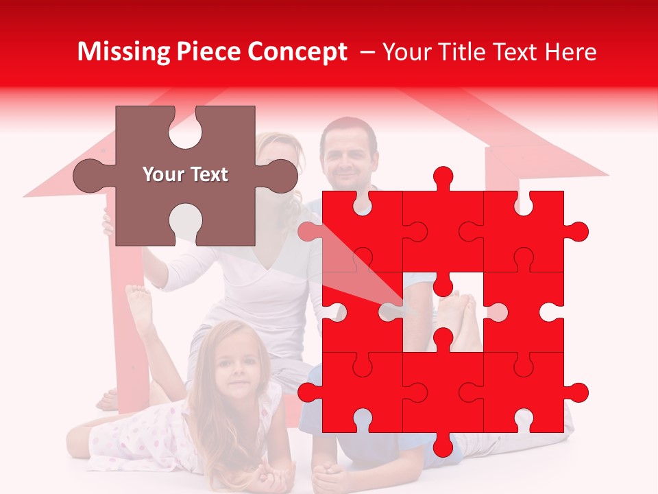 Care House Laying PowerPoint Template