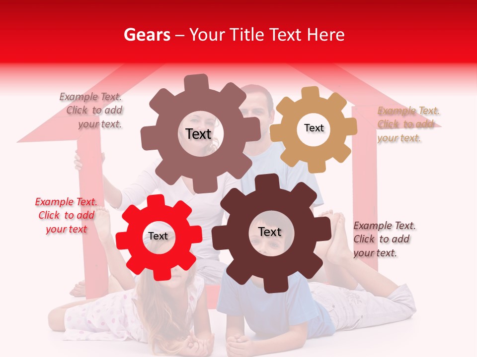 Care House Laying PowerPoint Template