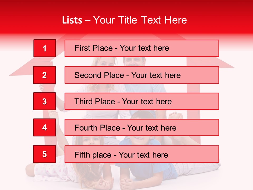 Care House Laying PowerPoint Template