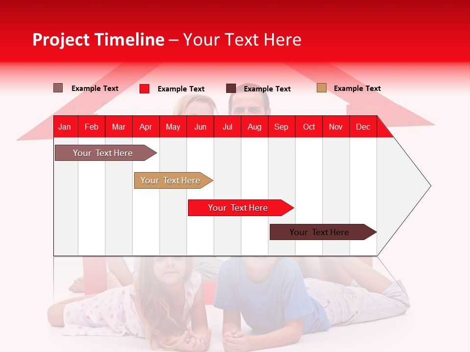 Care House Laying PowerPoint Template