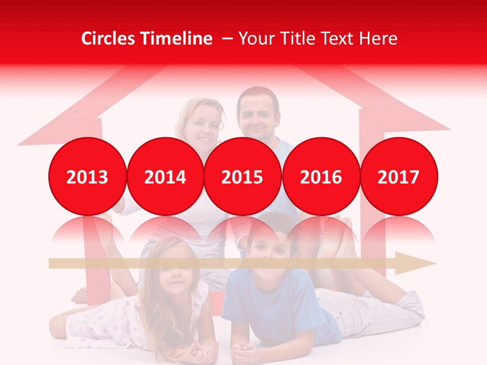 Care House Laying PowerPoint Template