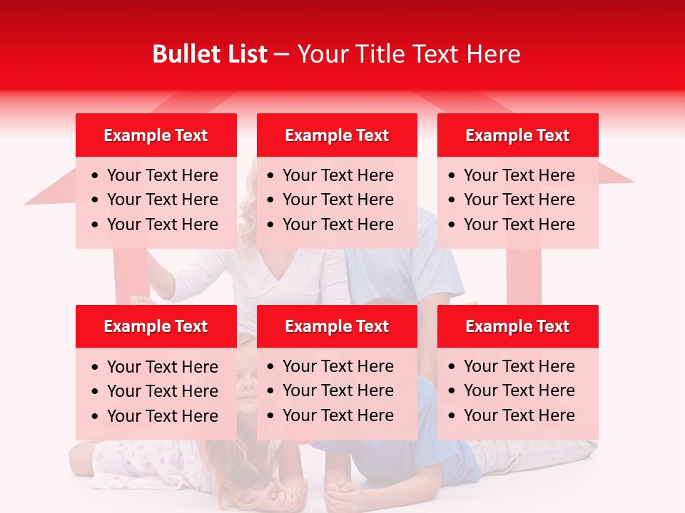 Care House Laying PowerPoint Template