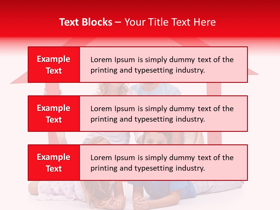 Care House Laying PowerPoint Template