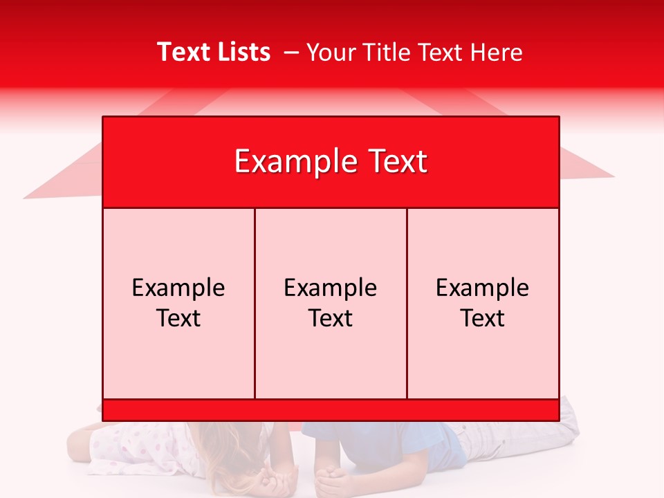 Care House Laying PowerPoint Template