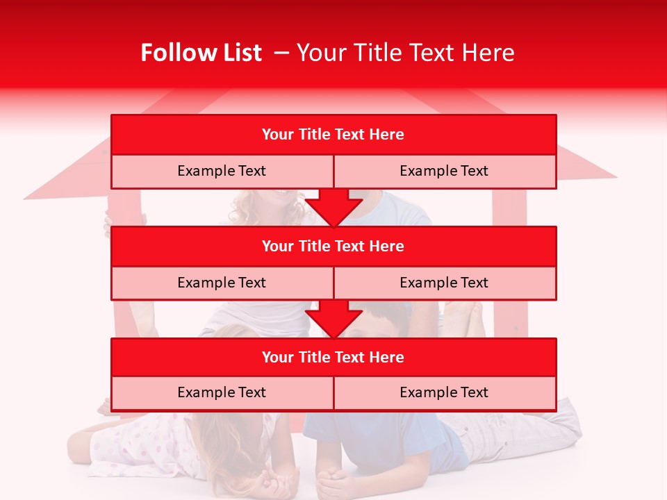 Care House Laying PowerPoint Template