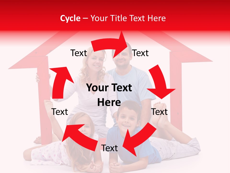 Care House Laying PowerPoint Template