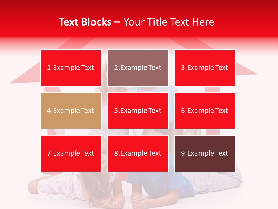 Care House Laying PowerPoint Template