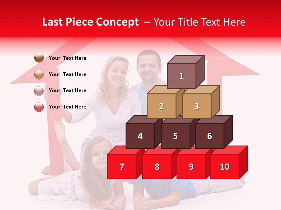 Care House Laying PowerPoint Template