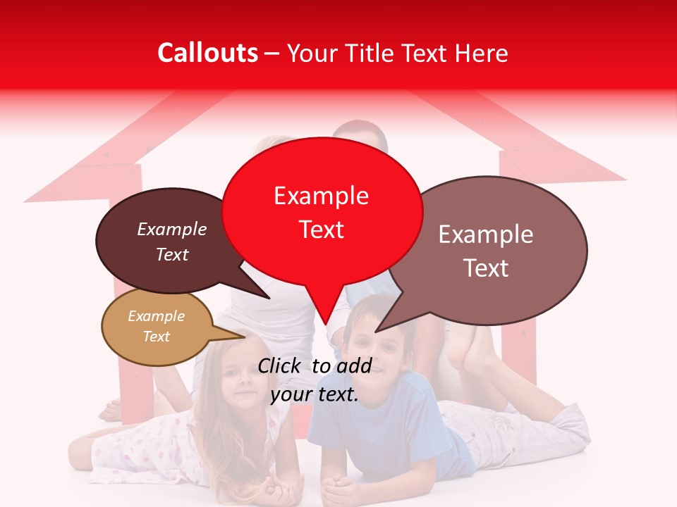 Care House Laying PowerPoint Template