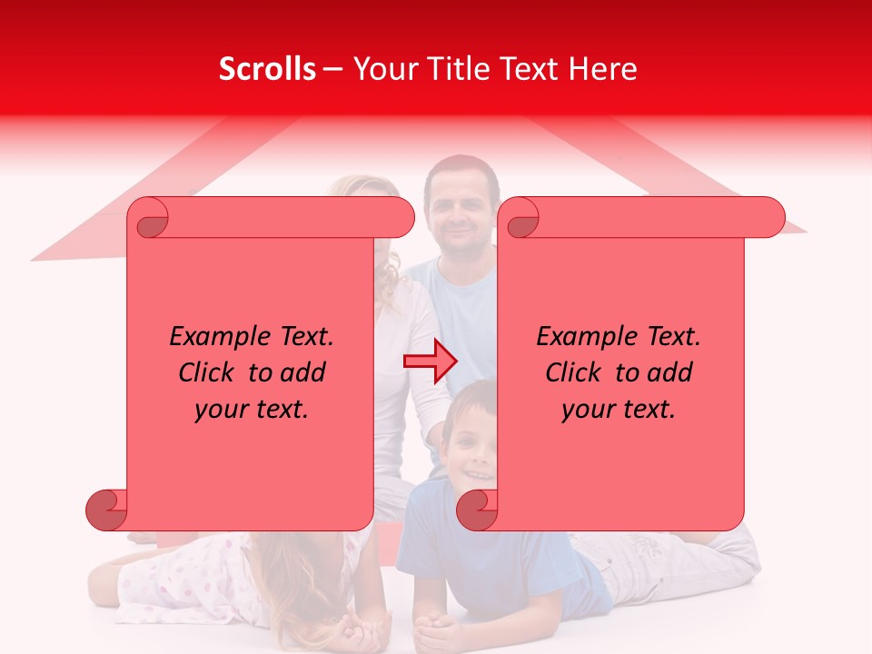 Care House Laying PowerPoint Template