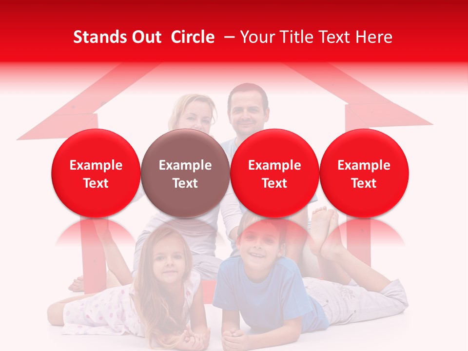 Care House Laying PowerPoint Template